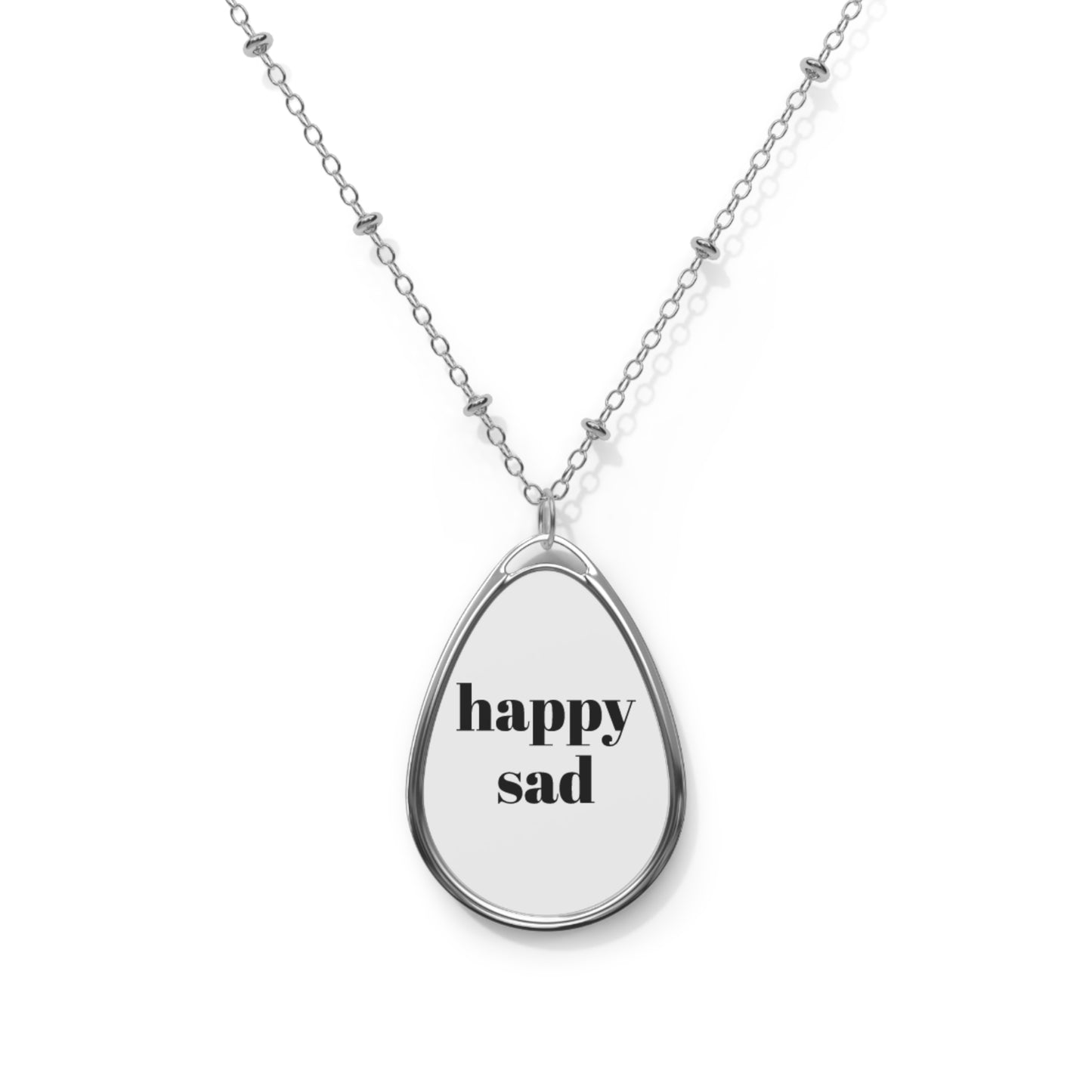 Happy Sad Pendant Jewelry